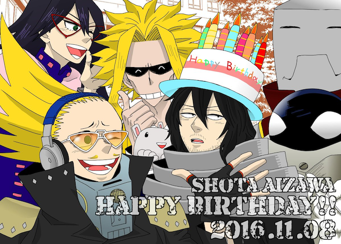 《我的英雄学院》相泽消太生日贺图集_动漫交