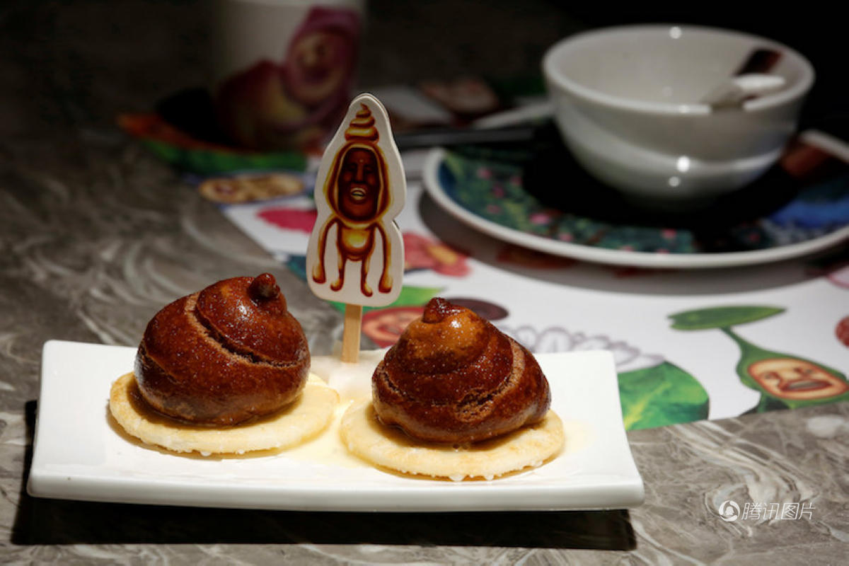 香港餐厅推出“丑比头”流沙包 这形象!(组图)