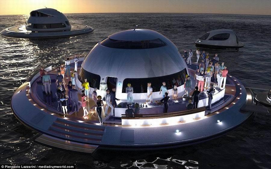 外星人驾驶UFO访问地球?太像了(高清组图)