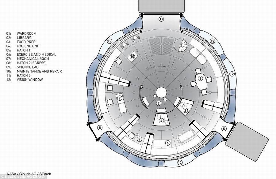 创新设计采用火星水冰造“冰屋”供人类居住(图)