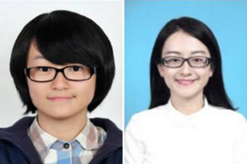 浙大学生用证件照诠释 大学其实是家美容院(组图)