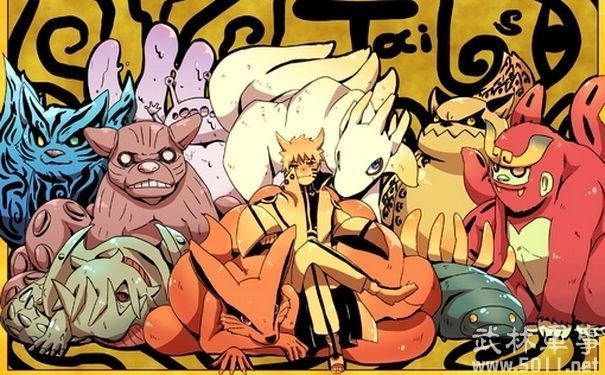 火影尾兽实力排名,一尾守鹤并不是实力最弱的