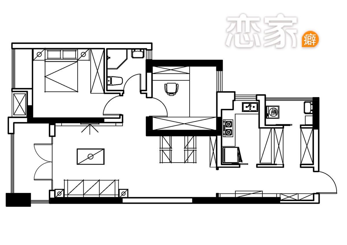 小户型这样装储物柜 收纳装饰两相宜