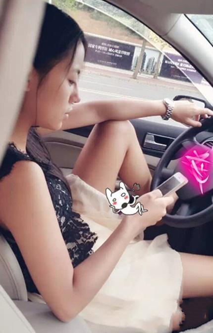 女汉子开车太霸气