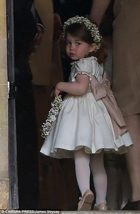 凯特王妃妹妹大婚 乔治小王子当花童却闹别扭(图)