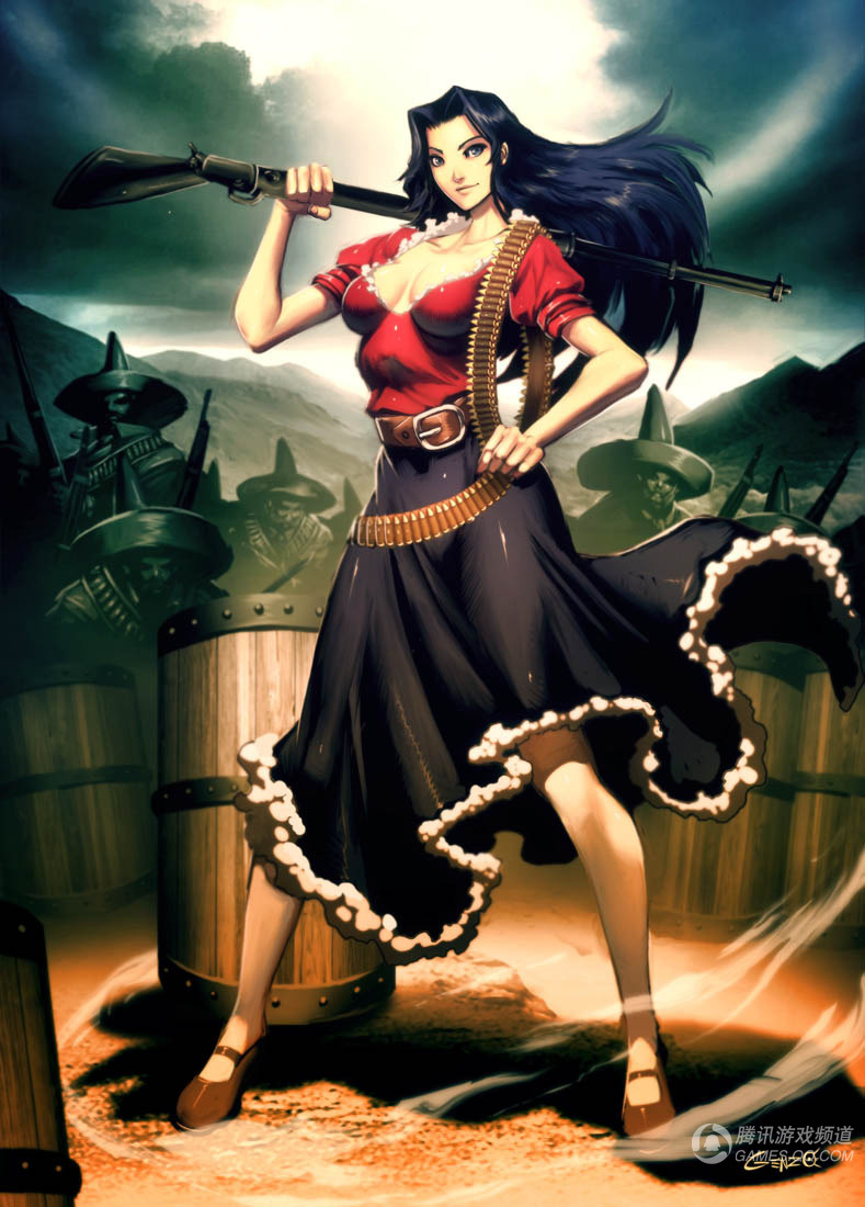 世界顶级游戏插画师作品精选 正义与邪恶的对抗