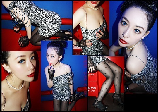 乐橙橙被称小志玲+pose<em>女王不做</em>一眼嫩模