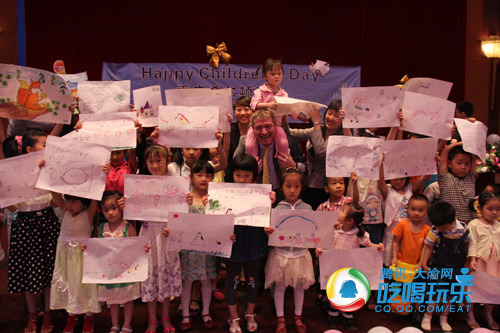 重庆希尔顿酒店邀请福利院小朋友共度六一儿童节