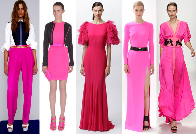 2012早春度假季流行色发布