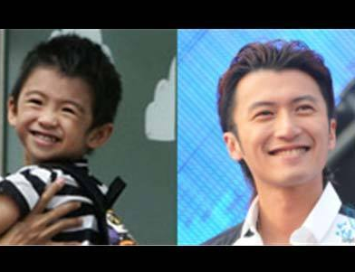组图:谢霆锋父子全方位对比<em>照片 相似度</em>极高_