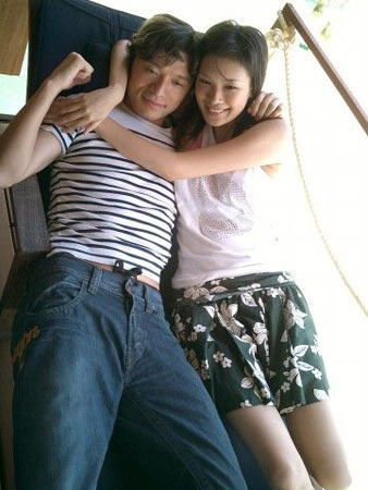 组图:谢晖<em>外籍女友</em>亮相