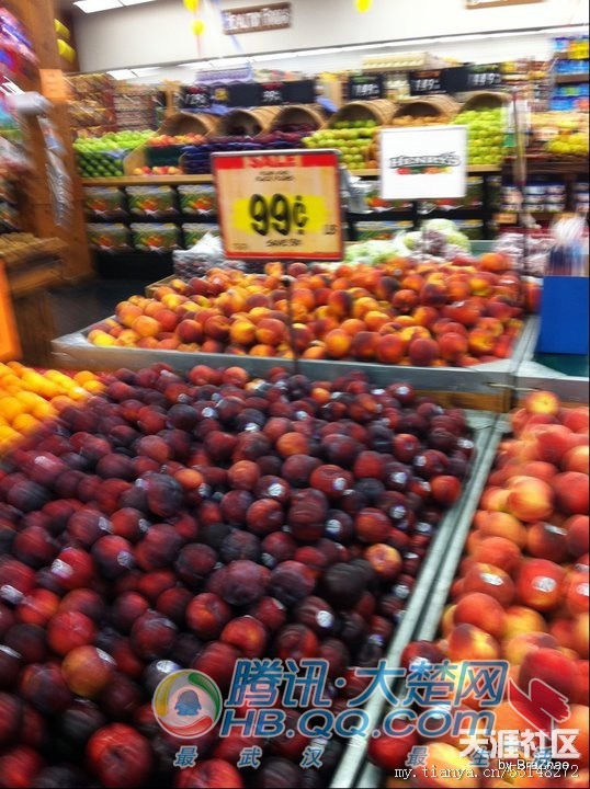 美国加州超市物价实录 还在以毛为单位过日子