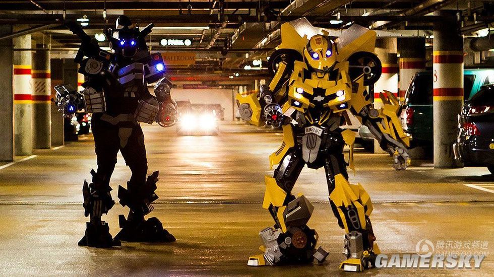 万圣节变形金刚cosplay教程,万圣节变形金刚面具制作