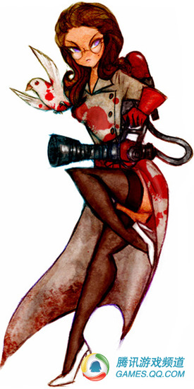 《军团要塞2》女性主角漫画演绎性感杀手