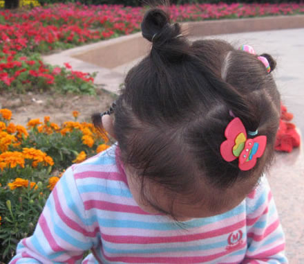 诗诗学扎百变发型