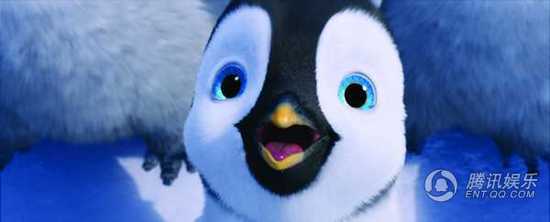 《快乐的大脚2》剧照 企鹅冰上速滑变运动健将