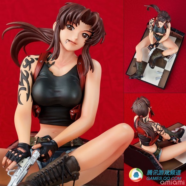 <em>黑礁</em>》<em>女主角</em>拉薇手办叼烟耍手枪_日本の家吧