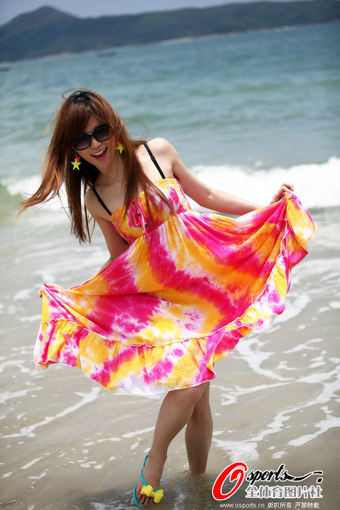 高清:曝啦啦队员<em>海边</em>假期 <em>清纯</em>美女<em>性感</em>泳衣_