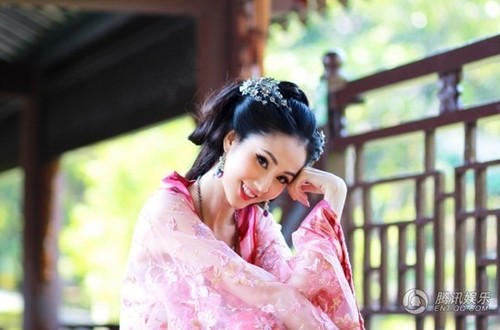 蓝燕曝 太平公主秘史 定妆照 成古装第一美女