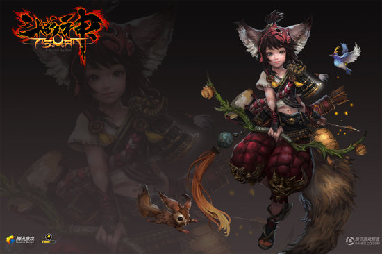 《斗战神》是腾讯游戏自主研发的一款3D MMORPG,游戏完全