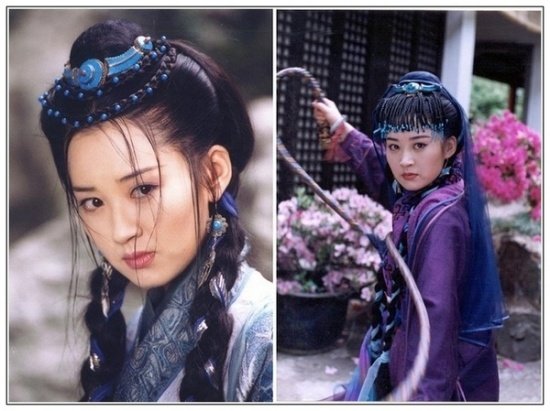 赵雅芝 1978年《倚天屠龙记》饰周芷若;1985年《雪山飞狐》饰马春花