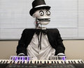 Piyano çalmak için robot