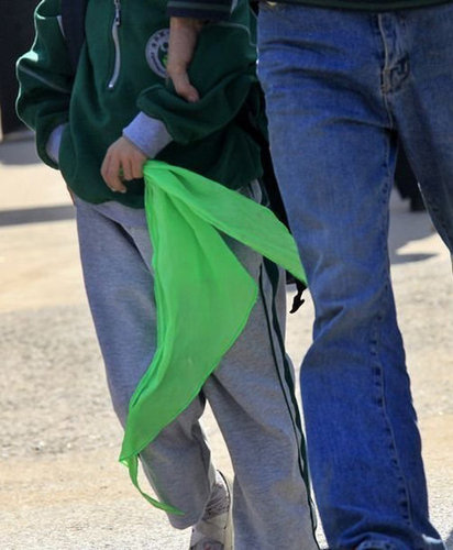 西安有差生绿领巾 包头有优生红校服