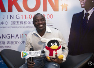 专访Akon：演唱会致敬杰克逊 签Gaga是巨大成功