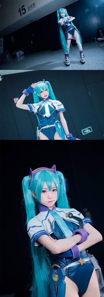 今天也要元气满满! 初音未来cos