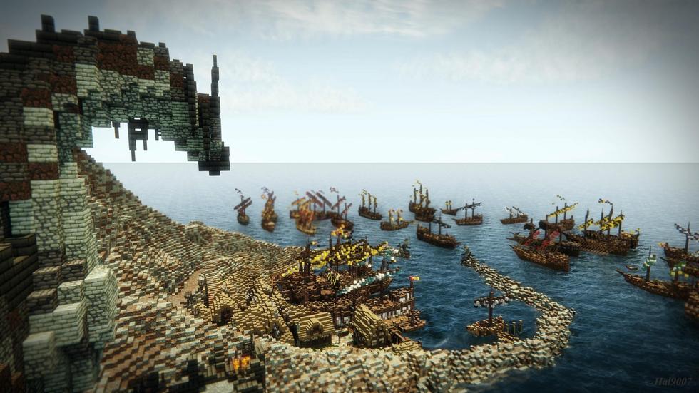 大神游戏中还原权力的游戏君临城恢宏再现