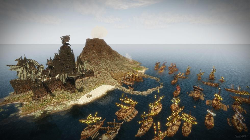 大神游戏中还原《权力的游戏》 君临城恢宏再现