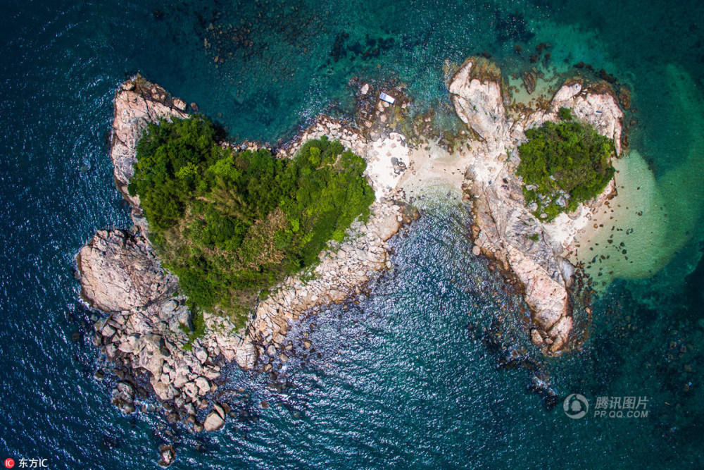 高清组图:航拍深圳东部海岸线 风景如此秀美