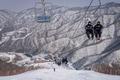 高清：探秘朝鲜滑雪场 朝媒称其世界一流