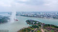 浙江一喷泉72层楼高 全国新高度
