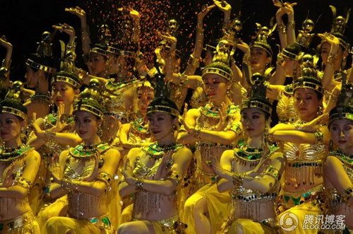 中国东方歌舞团驻场秀的亮点