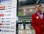 组图:虹桥机场新楼模拟运行 确保16日运营