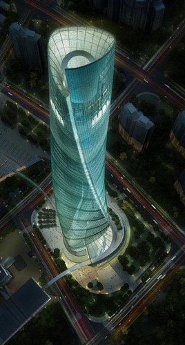 中国最高楼上海中心底板混凝土浇筑完毕