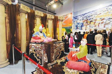 伊拉克国家馆今开馆 雕塑展现《一千零一夜》