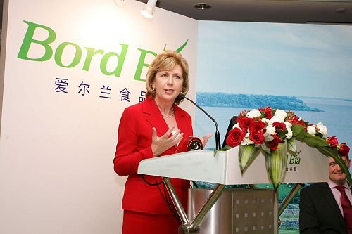 爱尔兰总统世博推介食品 强调食品安全问题