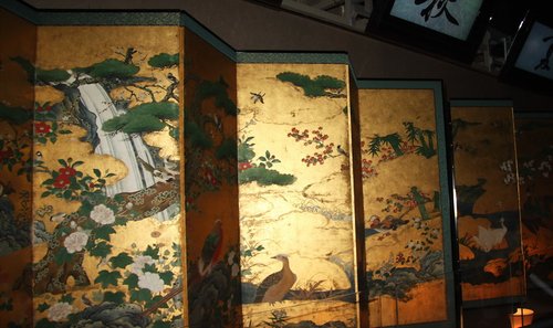 日本馆保护文化遗产 展高精复制国宝绘画(图)