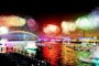 Kwa njia ya katikati ya Shanghai Expo World kurudi duniani