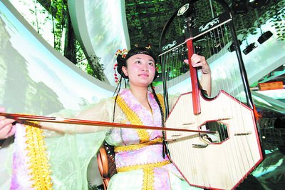 湖南馆游客突破350万人 世博本周劲刮湖南风