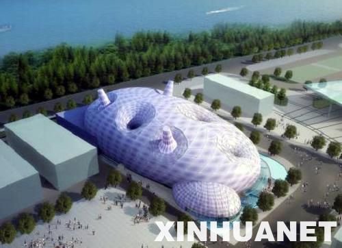 日本馆展现新科技魅力 电视墙可变模拟运动场