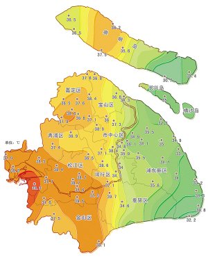 3日上海刷新今夏高温纪录 奉贤34℃闵行39℃