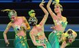 Lijepa paun ples Expo