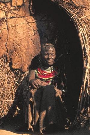 蛮荒与裸露 非洲土著部落原始生活