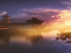 时光流转,参观者仿佛穿越千年置身于盛唐王朝皇宫之中,见证一座座宫殿图片