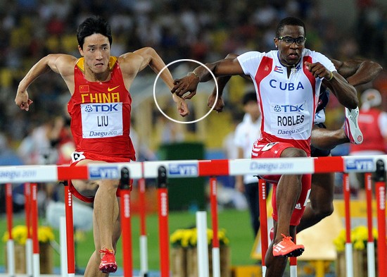 解析 刘翔 左右道:对手实力稍弱 想 打手 都很难_