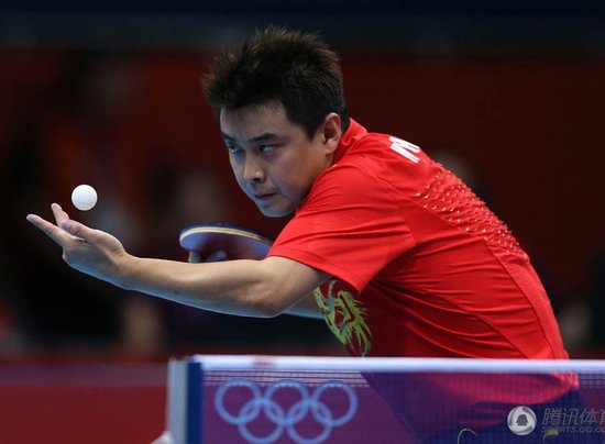 <em>伦敦奥运会</em>乒乓球男单1/8<em>决赛</em>王皓4比1胜高宁