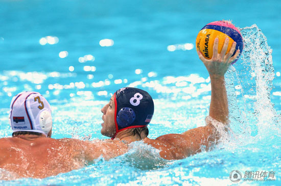 男子水球塞尔维亚大胜美国 克罗地亚连胜四场